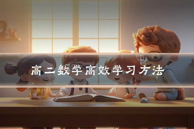 高二数学高效学习方法