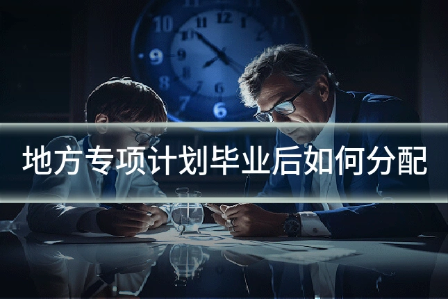 地方专项计划毕业后如何分配