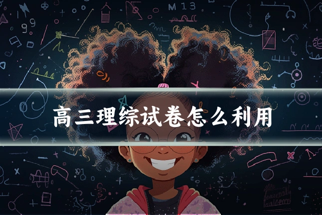 高三理综试卷怎么利用