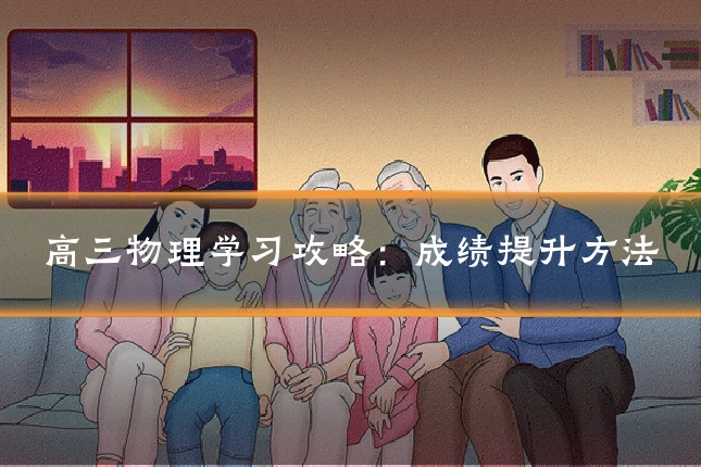 高三物理学习攻略:成绩提升方法