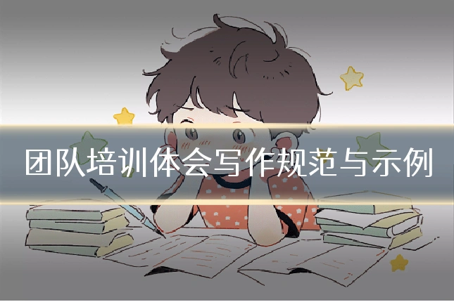 团队培训体会写作规范与示例