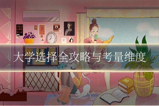大学选择全攻略与考量维度