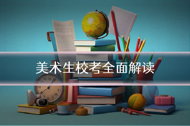 美术生校考全面解读