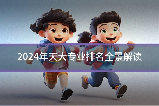 2024年天大专业排名全景解读