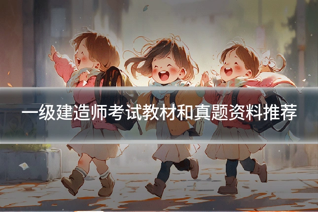 一级建造师考试教材和真题资料推荐