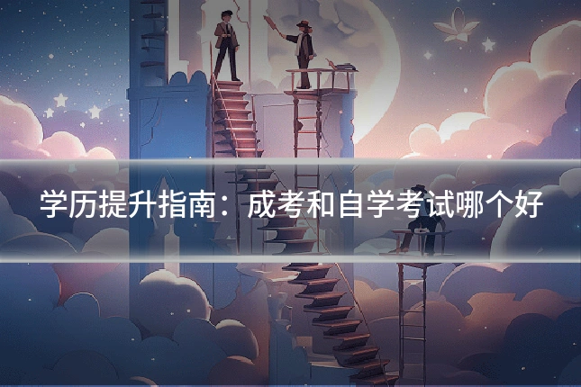 学历提升指南:成考和自学考试哪个好