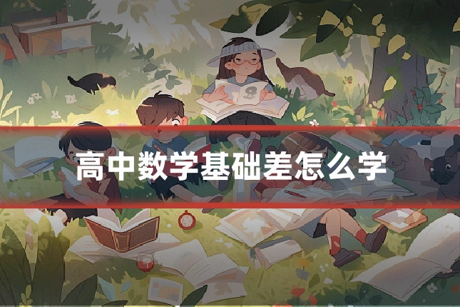 高中数学基础差怎么学