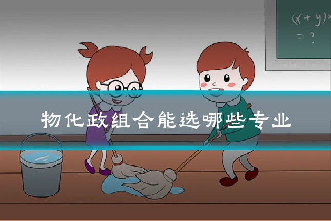 物化政组合能选哪些专业