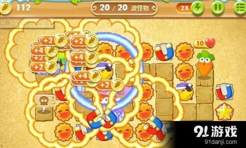 保卫萝卜2磁铁炮塔属性指南