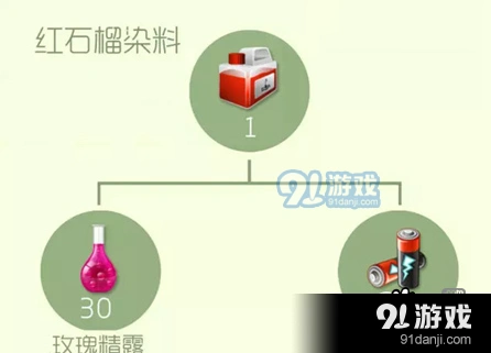 球球大作战红石榴染料怎么合成的