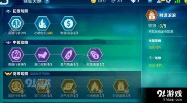 QQ飞车手游天赋叠加规则介绍