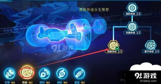 QQ飞车改装分支选择全面解读