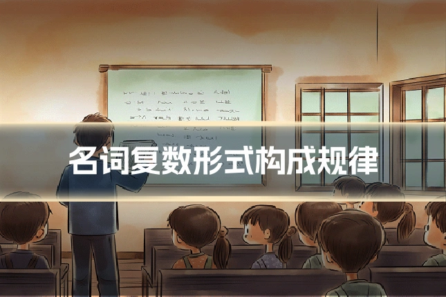 名词复数形式构成规律