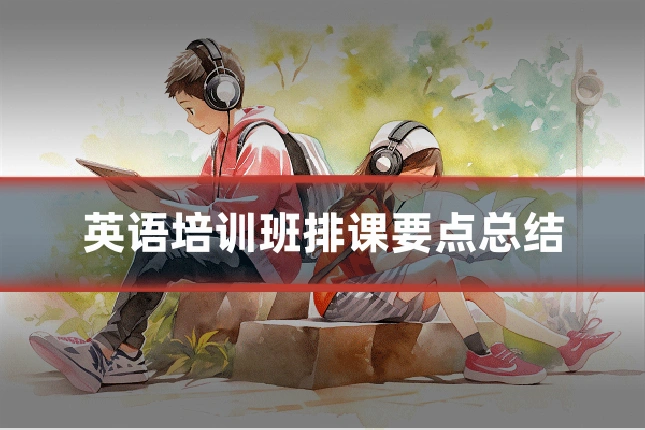 英语培训班排课要点总结