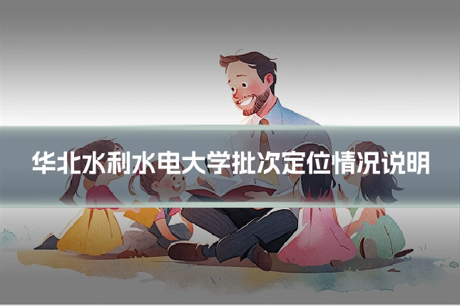 华北水利水电大学批次定位情况说明
