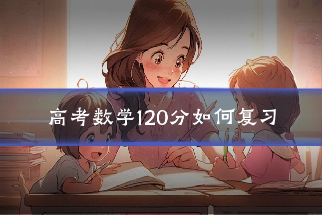 高考数学120分如何复习