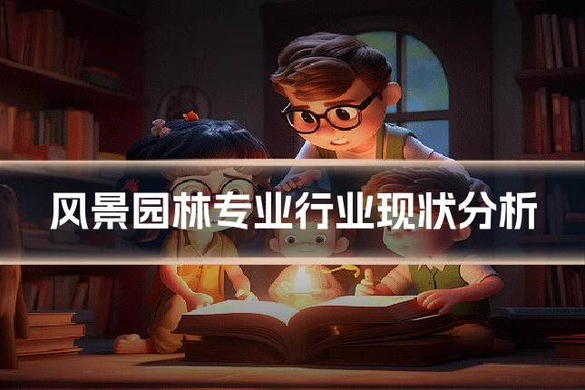 风景园林专业行业现状分析