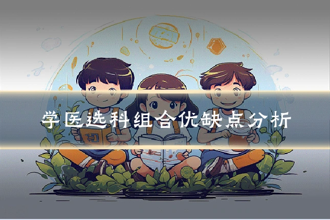 学医选科组合优缺点分析