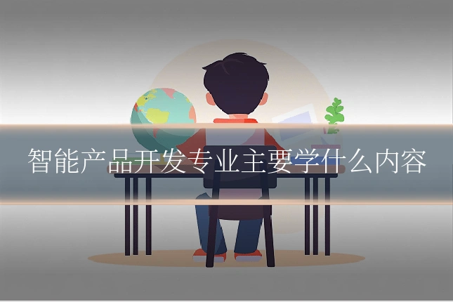 智能产品开发专业主要学什么内容