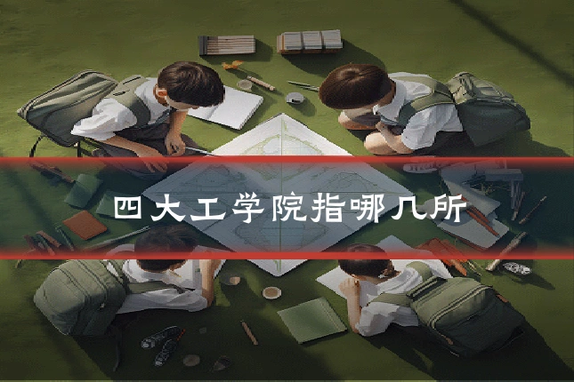四大工学院指哪几所