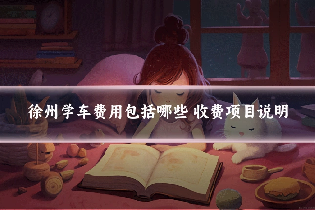徐州学车费用包括哪些 收费项目说明