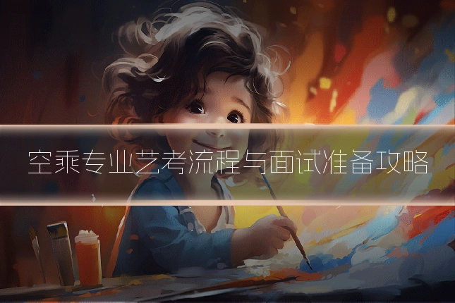 空乘专业艺考流程与面试准备攻略