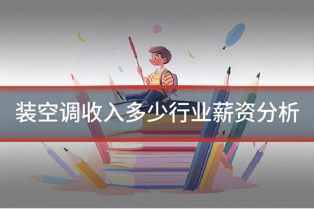 装空调收入多少行业薪资分析