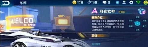 QQ飞车月光女神和黑夜传说性能对比