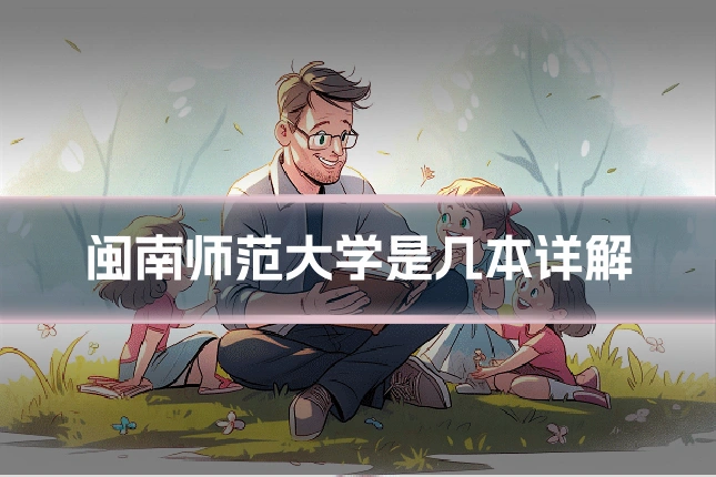 闽南师范大学是几本详解