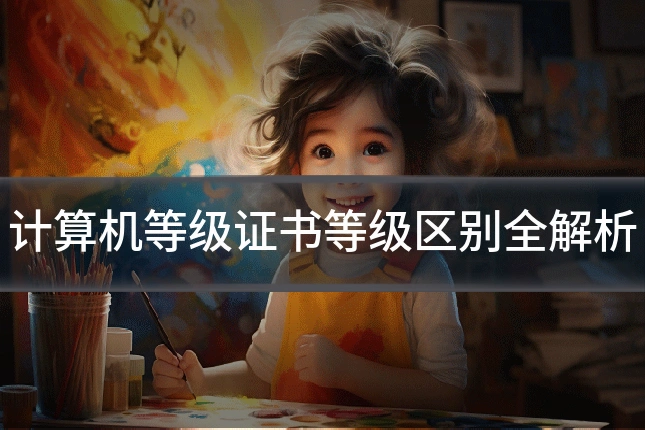 计算机等级证书等级区别全解析