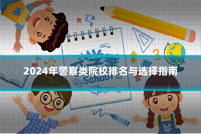2024年警察类院校排名与选择指南