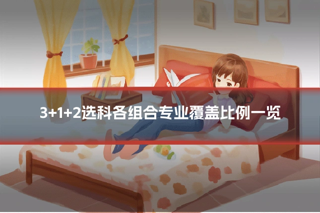 3+1+2选科各组合专业覆盖比例一览