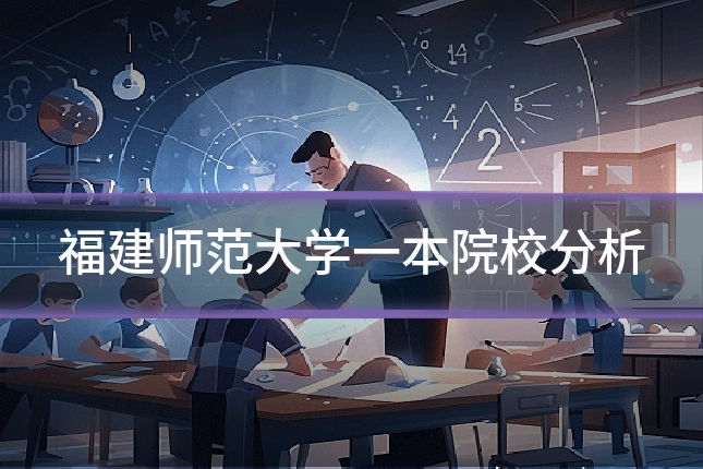 福建师范大学一本院校分析