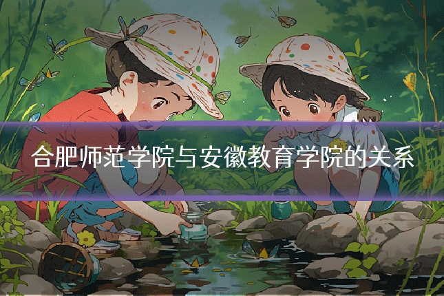 合肥师范学院与安徽教育学院的关系