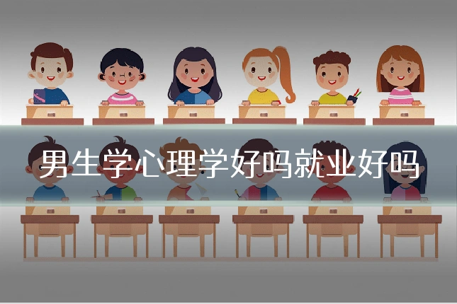 男生学心理学好吗就业好吗
