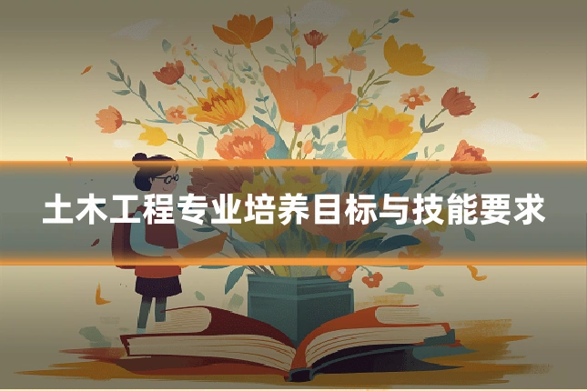 土木工程专业培养目标与技能要求