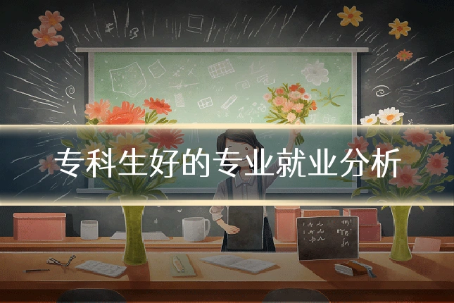 专科生好的专业就业分析