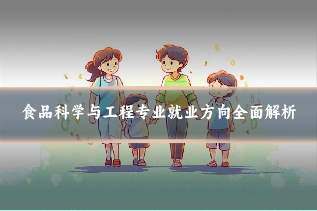 食品科学与工程专业就业方向全面解析