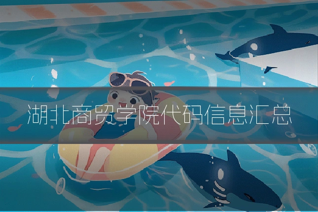 湖北商贸学院代码信息汇总