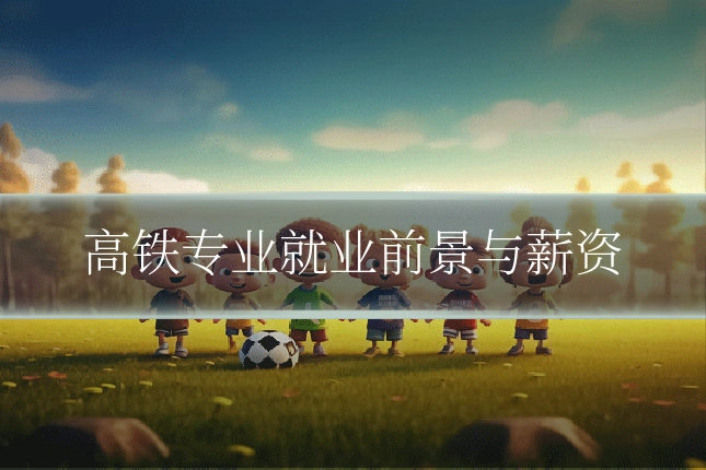高铁专业就业前景与薪资