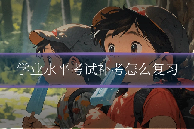 学业水平考试补考怎么复习