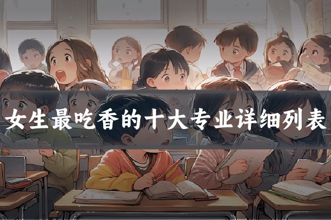 女生最吃香的十大专业详细列表
