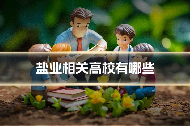 盐业相关高校有哪些