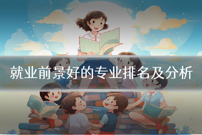 就业前景好的专业排名及分析