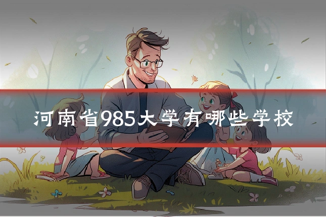 河南省985大学有哪些学校