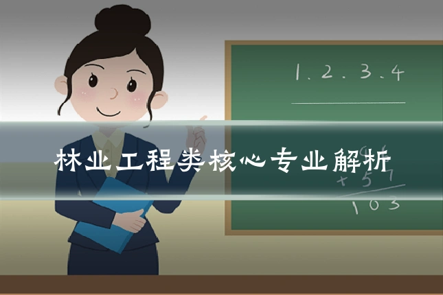 林业工程类核心专业解析