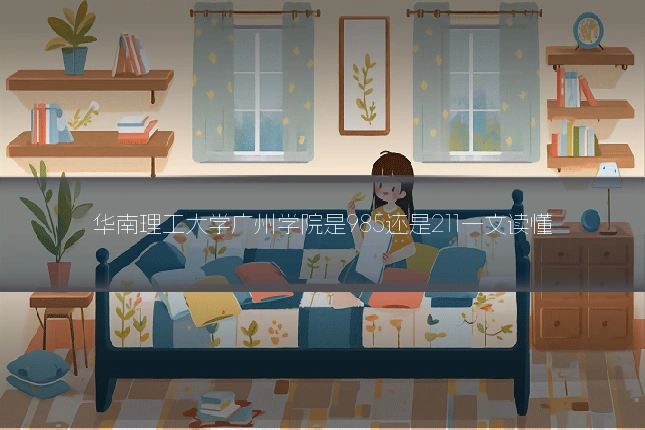 华南理工大学广州学院是985还是211一文读懂