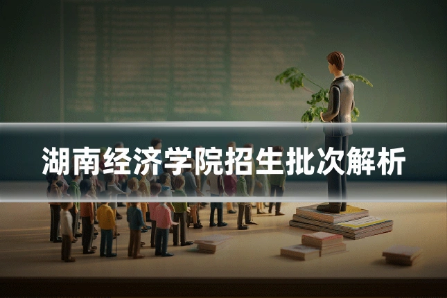 湖南经济学院招生批次解析