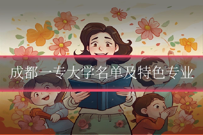 成都一专大学名单及特色专业