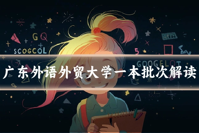 广东外语外贸大学一本批次解读